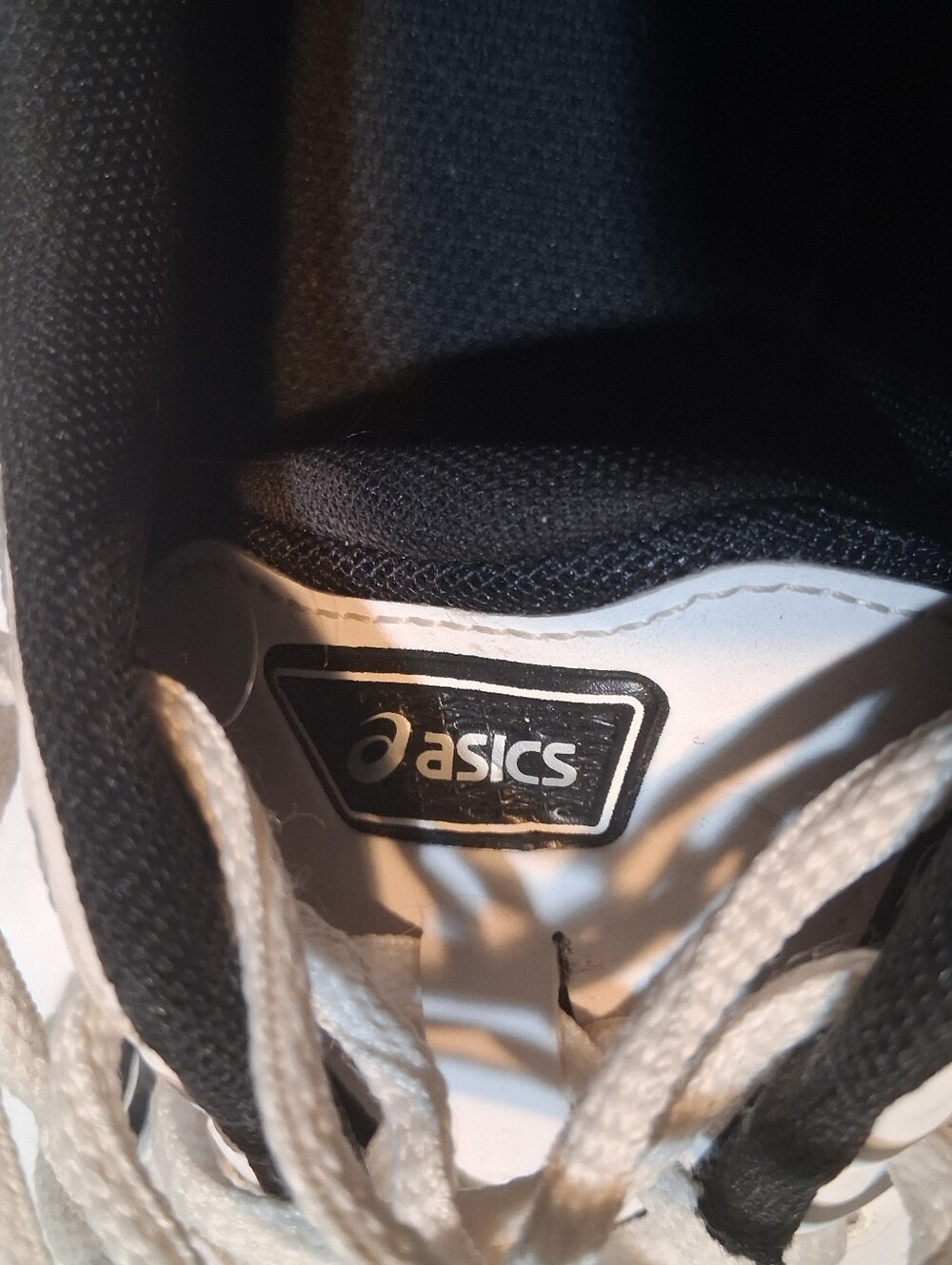 Asics Gel-Rocket White Black Court Shoes Women's 8.5 Sporty Athleisure Active - Picture 3 of 14